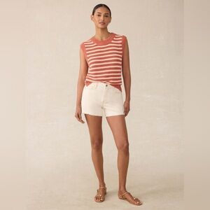 Faherty Linen Sweater Tank